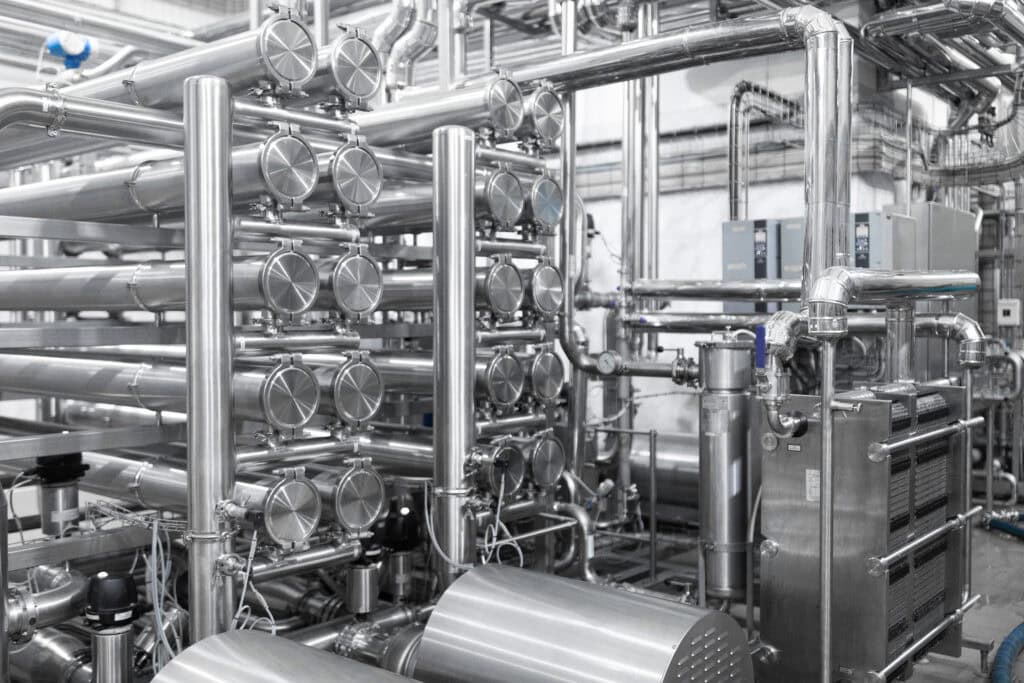 Ultrafiltrationsanlage zur Herstellung von Milchprotein Konzentraten und Isolaten