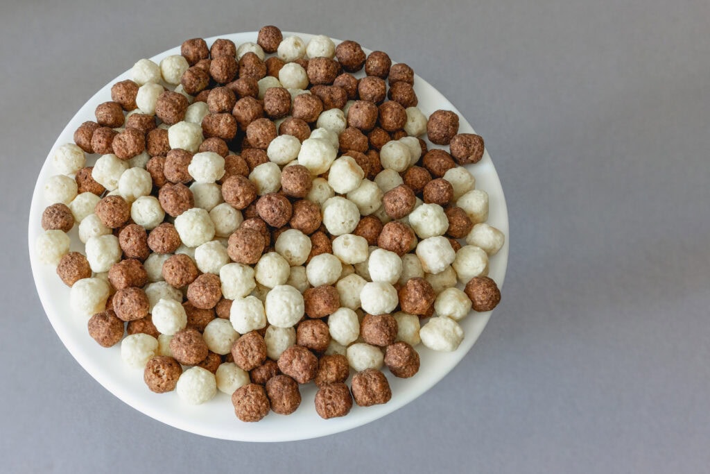 Milch- und Molkenprotein Crispies